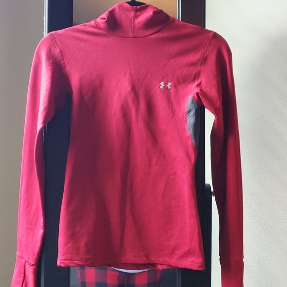 Under Armor Hooded Workout Sweatshirt - Picture 2 of 3